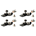 Zamp Solar Black Universal Low Profile Mounting Feet - MFT3005