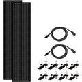 Zamp Solar OBSIDIAN® SERIES 180 Watt Long Solar Panel Kit (2x90) - ZSK1009