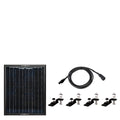 Zamp Solar OBSIDIAN® SERIES 25-Watt Solar Panel Kit - ZSK1012